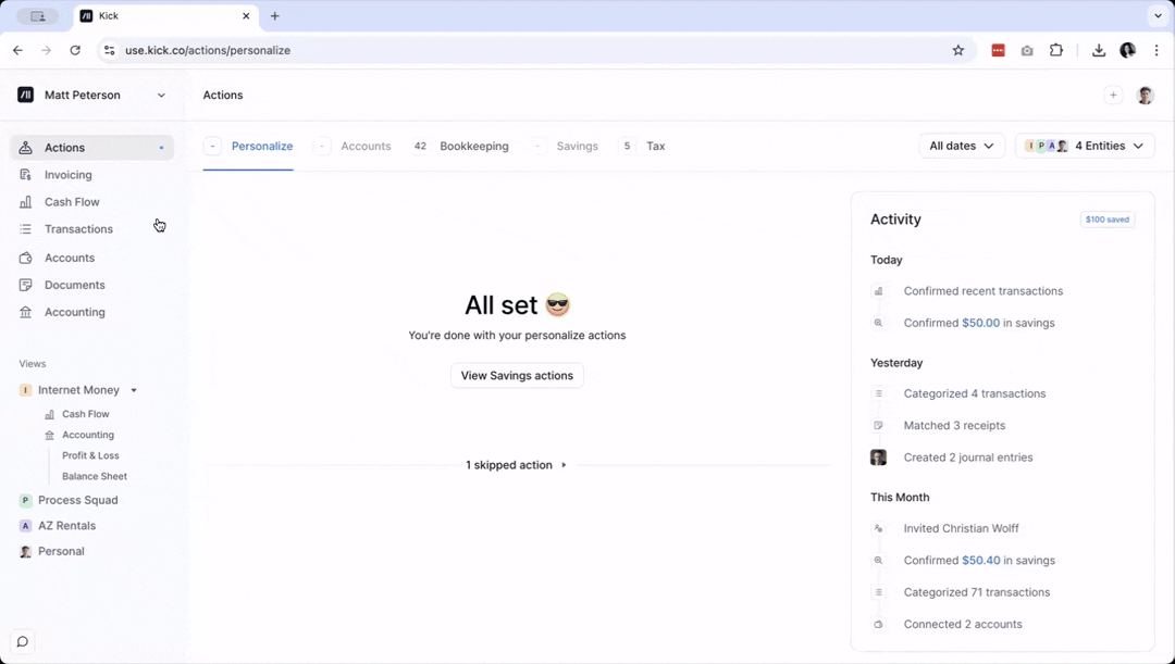 Kick Exporting Transactions.gif